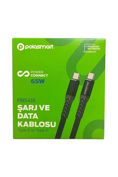 Polosmart PBS416 Şarj Ve Data Kablosu Type-C to Type-C