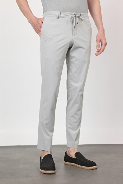 İmza Παντελόνι Jogger σε χρώμα πέτρας με πλαϊνή τσέπη και στενή εφαρμογή 1003...