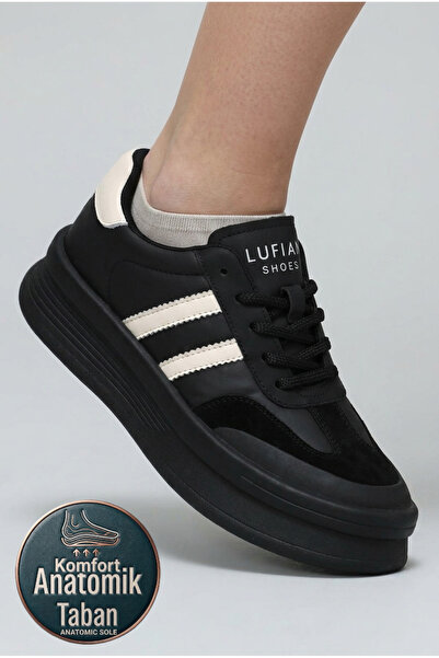 Lufian Christına Γυναικεία Sneakers Άνετα Αθλητικά Παπούτσια με Χοντρή Ψηλή Σ...