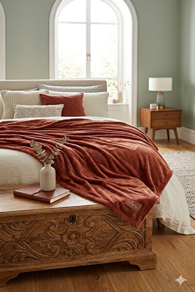 Bilgiçler Tekstil Κουβέρτα Daisy διπλή, εξαιρετικά απαλή