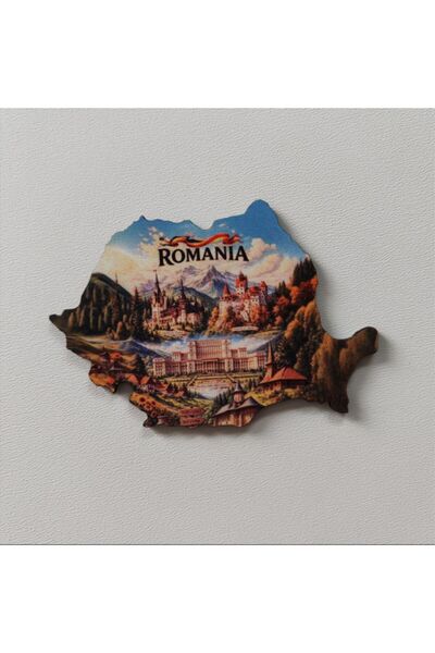 Inedit Print Magnet de frigider Romania SVR138