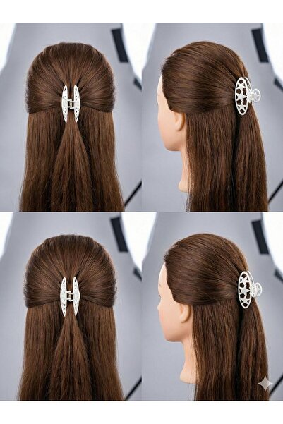 bacoss group Οβάλ Μεταλλική Πόρπη με Σύμβολο Αστεριού (BC-1275)