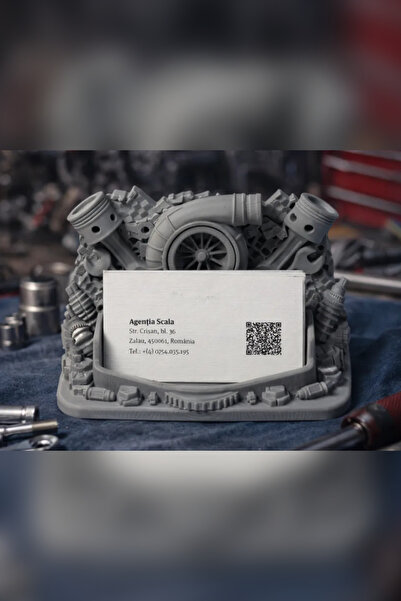 Genç 3D Βάση Επαγγελματικών Καρτών Ειδικής Σχεδίασης για Επισκευαστές Αυτοκιν...