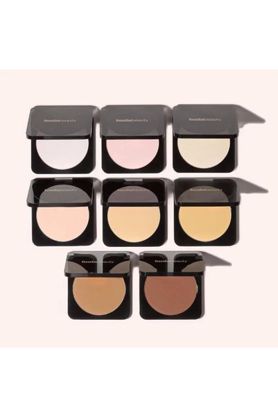 AI HUDA BEAUTY هودا بيوتي بودرة مضغوطة ايزي بيك - بيتش كب كيك