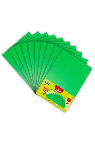 Ceren Kırtasiye بو-بو إيفا 50×70 أخضر عبوة من 10 قطع