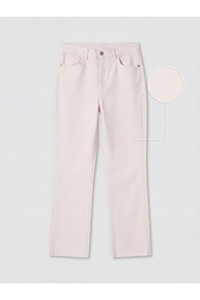 LC Waikiki Γυναικείο τζιν παντελόνι Crop Flare