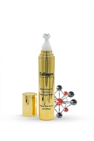 Wokali Beauty % 100 Saf Kolajenli Yaşlanma Karşıtı Göz Serumu Kırışıklık Karş...