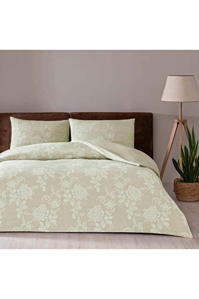 Taç Σετ Παπλωματοθήκης Μονόκλινου Κρεβατιού Rilen Ranforce Stone