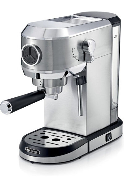 ARIETE 1371 Μηχανή Espresso 1350W Πίεσης 15bar Ασημί