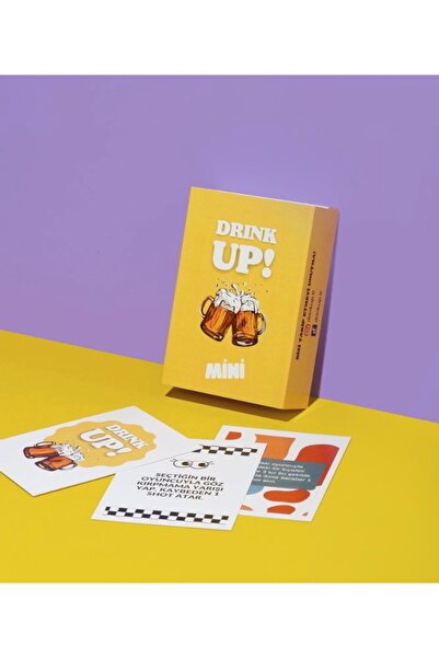 Yürük Drink Up Mini İçki Oyunu Kart Seti Yetişkin Parti Oyunu