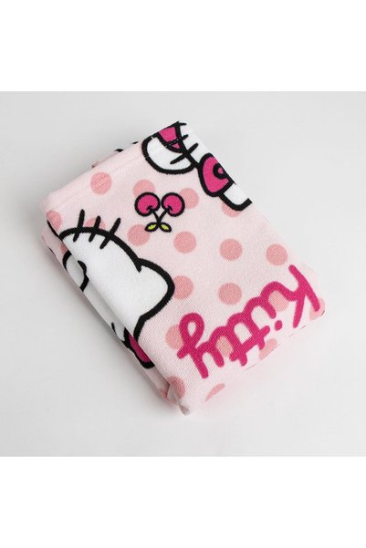 Hello Kitty Prosop Poncho din Microfibră 50x115 cm