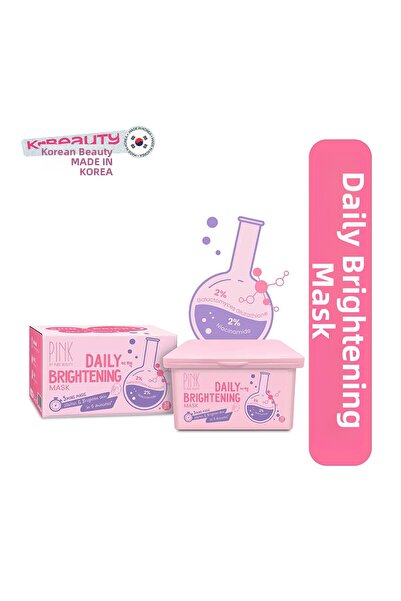 PINK BY PURE BEAUTY Kore Glow Brightening Daily Mask 30Pcs