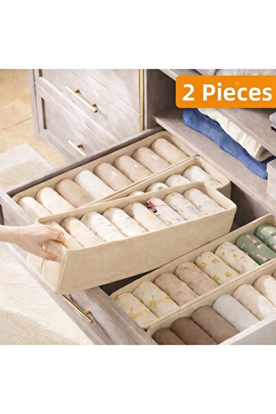 she berrak 2 ΤΕΜ. Οργανωτής συρταριών και ντουλαπιών, οργανωτής ραφιών, αναδι...