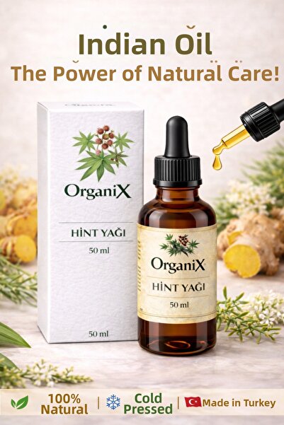 Organix زيت الخروع الطبيعي 100% المعصور على البارد لتطويل الشعر وتقوية الحواج...