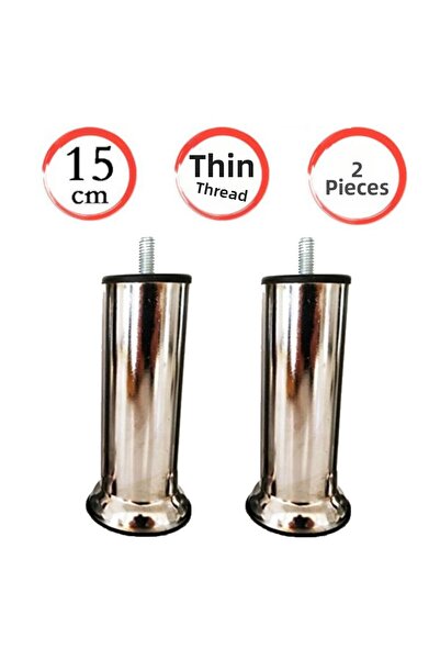 TMMH Προμήθεια Κέντρο Βάσης Πόδι Καναπέ Πόδι με μπουλόνι 15 cm M8 Fine Tooth ...