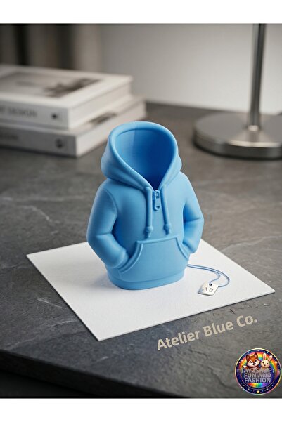 TAYZSHOP Hooded Sweatshirt Figure Design Pen Holder and Organizer - Decorativ...