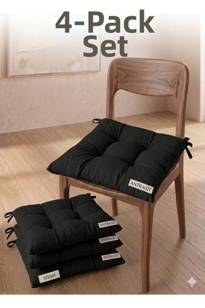 Mirayra Tekstil Μοντέρνο Σετ Μαξιλαριών Καρέκλας 4 τεμαχίων - Σετ Μαξιλαριών ...
