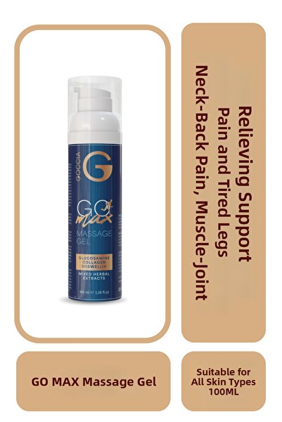 Goccia Roma Go Max Massage Gel |   Joint, Leg, Neck, and Waist Pain |