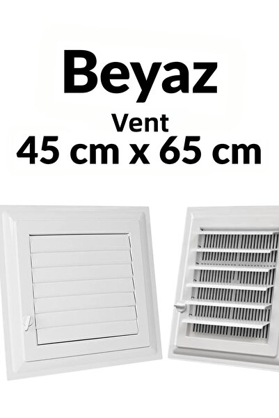 KAYRA LEATHER CRAFT White 45 X 65 cm Ventilation Grille Bathroom Ventilation ...