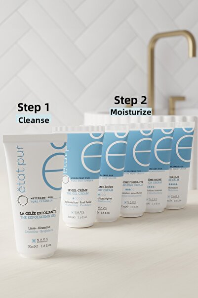Etat Pur The Exfoliating Gel Gentle Purifying, Softening and Moisturizing Facial Peeling Gel 50 ml