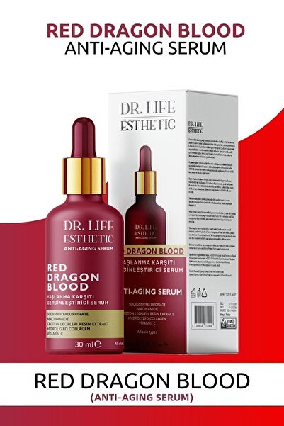 lifeesthetic سيروم دم التنين الأحمر للوجه 30 مل سيروم مرطب للعناية بالبشرة لم...