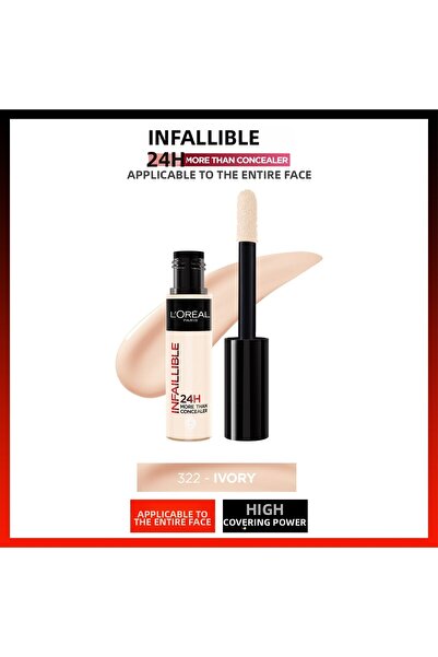 L'Oreal Paris Infaillible 24H Concealer 322 Ivory