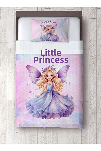 adenkahome Princess Patterned, Single Pique Set