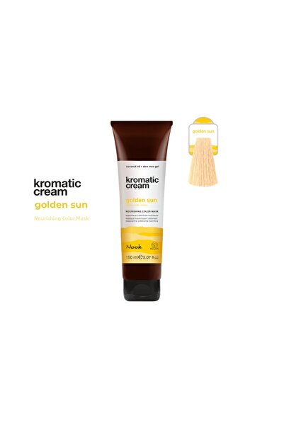 Nook Kromatic Cream Golden Sun Golden Yellow Tone Enhancer Shine-Enhancing Ha...