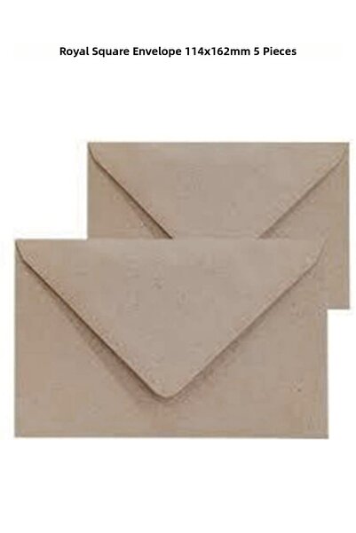 Oyal Τετράγωνος Φάκελος Elvan 70 γρ Kraft 114x162 χιλ. 5 Τεμάχια – Φυσική και...