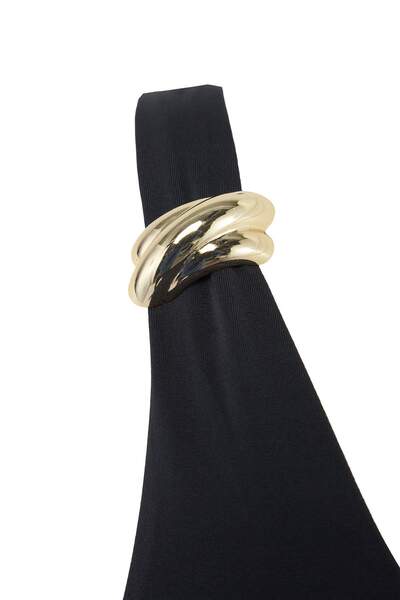 Trendyol Curve Μαύρο LYCRA ανθεκτικό στο χλώριο και στο νερό, μεγάλης διάρκει...