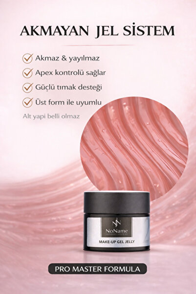 NO NAME Make-up Gel Jelly Builder Gel Protez Tırnak Jeli