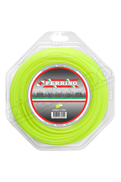 Ferrino Motorlu Tırpan Misinası 3.30mm 43m Yeşil 6 Köşe