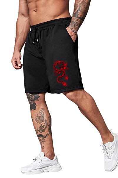 BENROMA Σορτς Unisex με στάμπα