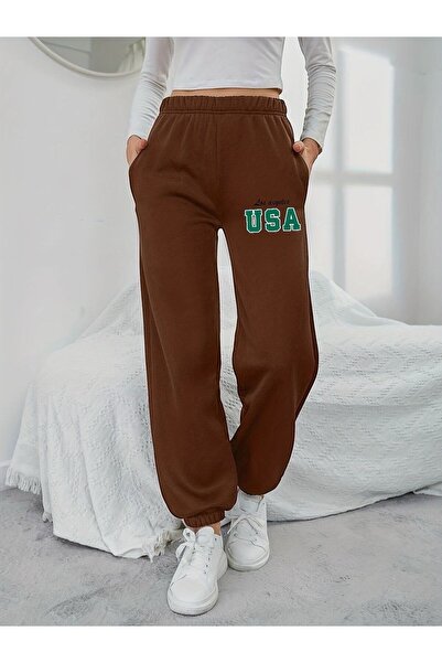 BENROMA LOS ANGELES PRINTED TRACKSUIT BOTTOM