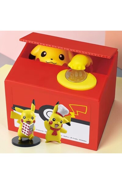 lstri Μουσικός κουμπαράς Pokemon και 1 Ηλεκτρονικός κουμπαράς Anime Pikachu, ...