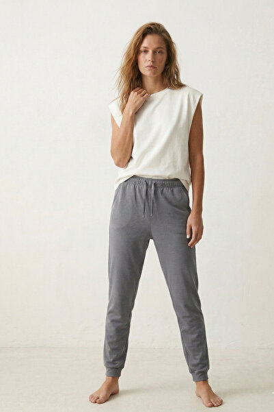 Elemge 100% βαμβακερό, συμπιεσμένο χτενισμένο βαμβάκι, γυναικεία πιτζάμα με τ...