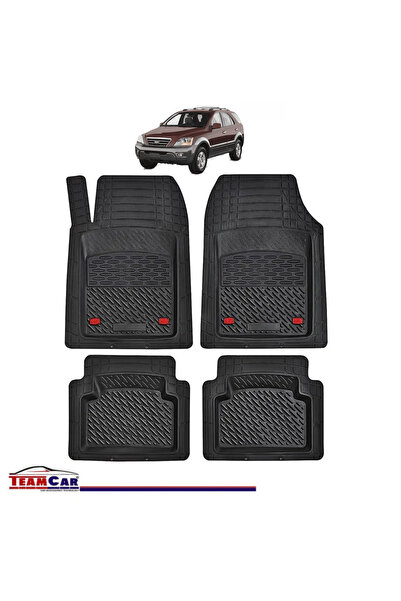 TEAMCAR ®   Covorașe auto pentru Kia Sorento BL (2002-2009) - Negru - Tip tav...