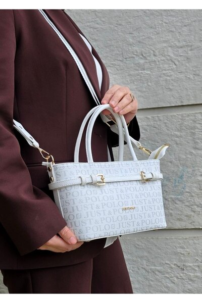 Just Polo حقيبة يد وكتف نسائية أصلية من JUSTPOLO