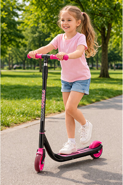 Toyzitoys Scooter Magic Wheels Işıklı 4+ Yaş Üzeri 2 Tekerlekli Twist Model Ç...
