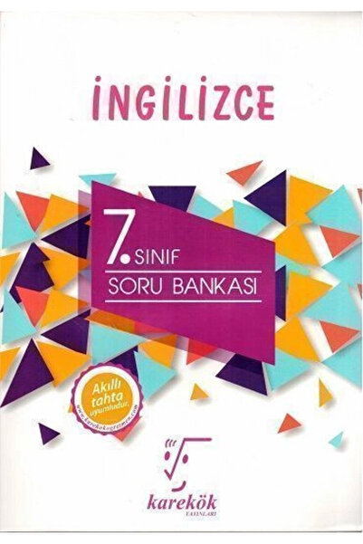 Karekök Yayınları 7. Sınıf İngilizce Soru Bankası