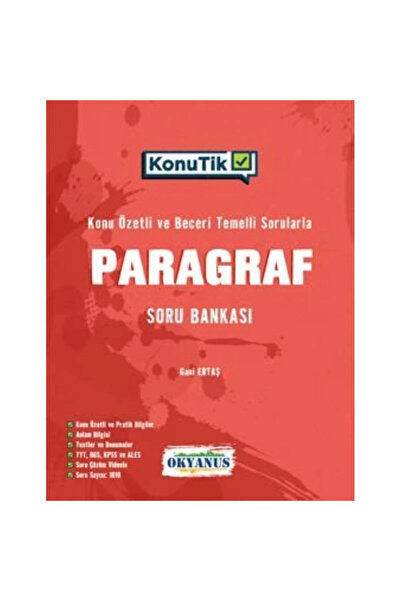 Okyanus Yayınları Tüm Adaylar Için Paragraf Konutik Konu Özetli S