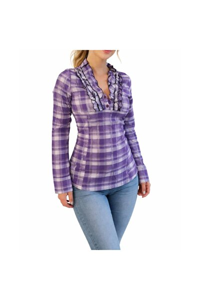 OEM Blouse FD B082 purple color,