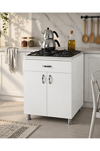 BMD MOBİLYA Set Altı Ocak Dolabı (EN:60 CM DERİNLİK: 58 CM YÜKSEKLİK:85 CM)