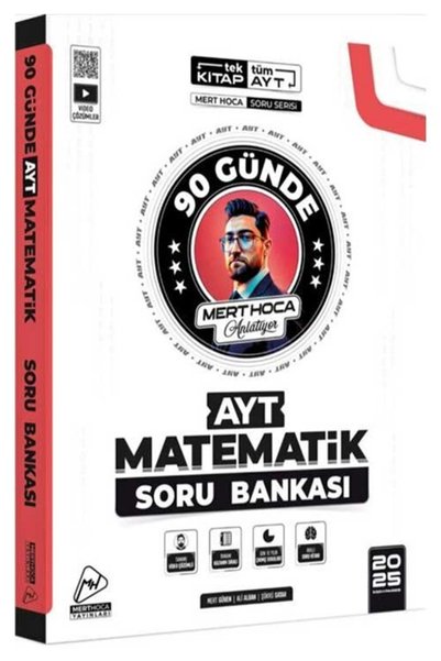 Mert Hoca Yayınları MERT HOCA 2025 90 GÜNDE AYT MATEMATİK SORU BANKASI
