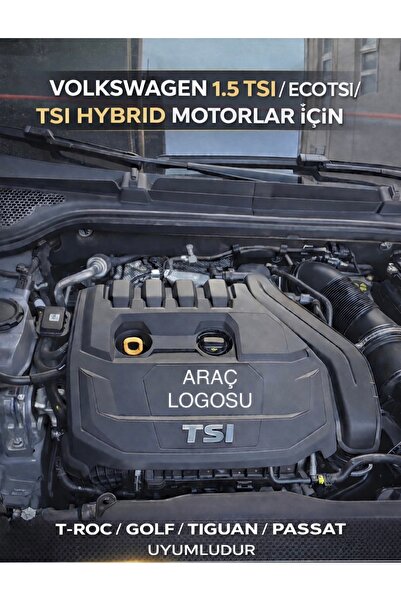 GUNTURKCAR VOLKSWAGEN 1.5 TSI MOTOR KAPAĞI / ECO TSI / TSI HYBRID uyumlu