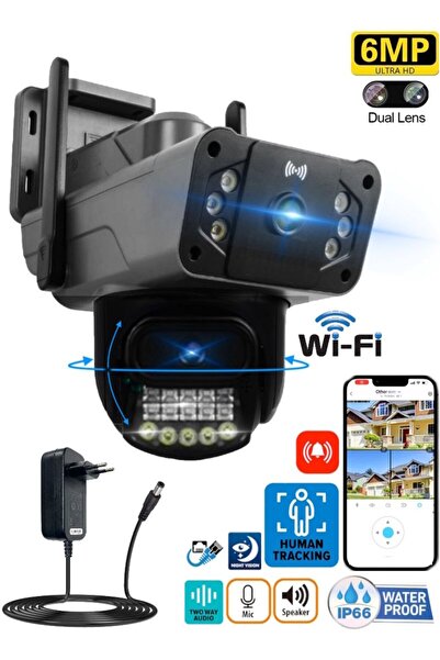 Ventus O-Kam 3024 Akıllı Wifi Kamera Dual Lens + Adaptör