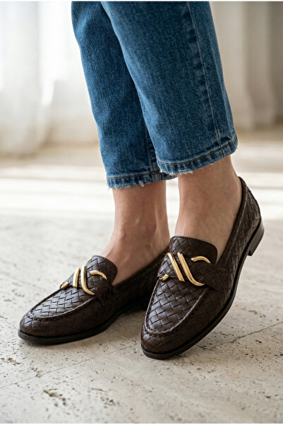 yezy shoes Χειροποίητη πλεκτή αγκράφα με λεπτομέρειες, κομψό και άνετο Loafer...