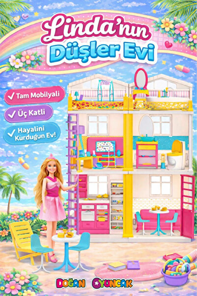 Doğan Oyuncak Dünyası Linda'nın Düşler Evi - Ev Oyuncak - Linda'nın Düşler Ev...