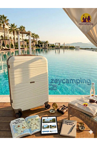 Zey Camping ZEYCAMPİNG PROFESYONEL BÜYÜK BOY  ŞİFRELİ KIRILMAZ SİLİKON BAVUL ...