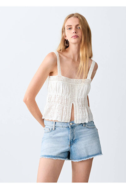 Mango Teen Mini denim şort